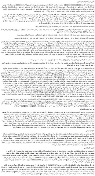 مزایده فروش ششدانگ منافع یک واحد تجاری سرقفلی به مساحت 19 متر مربع به پلاک ثبتی 47 فرعی از 6248 اصلی