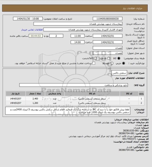 استعلام سفتی باکس