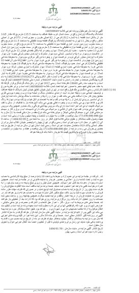مزایده فروش یکدستگاه آپارتمان به مساحت 135/5 مترمربع