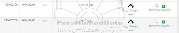 استعلام پودر فلوکولانت....