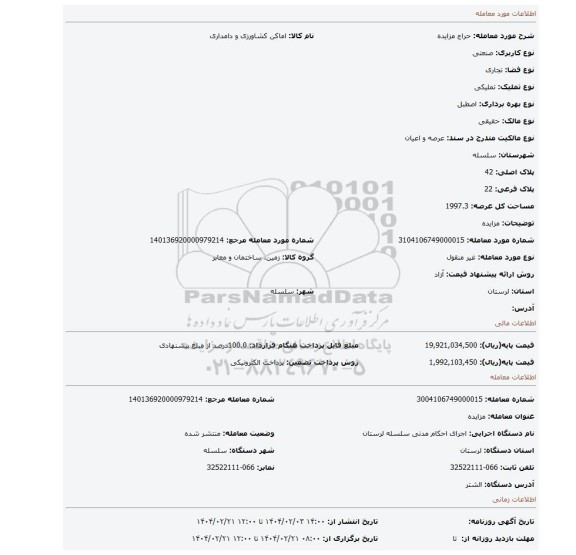 مزایده، مزایده