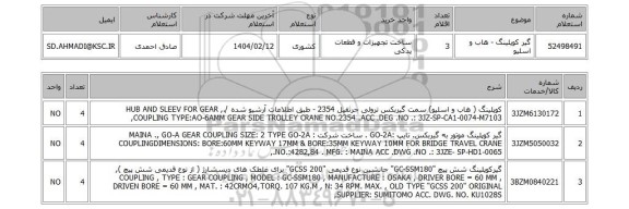 استعلام گیر کوپلینگ - هاب و اسلیو