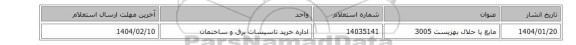 مایع یا حلال ‎بهزیست 3005‏