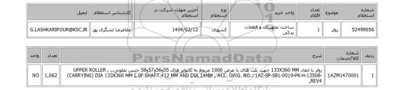 استعلام رولر