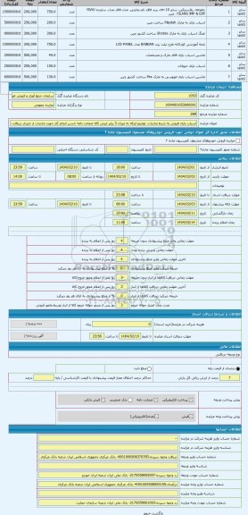 مزایده ، اسباب بازی فروش به شرط صادرات. توضیح اینکه به میزان 3 برابر ارزش کالا ضمانت نامه حسن انجام کار جهت صادرات از خریدار دری