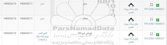 استعلام چای و ...