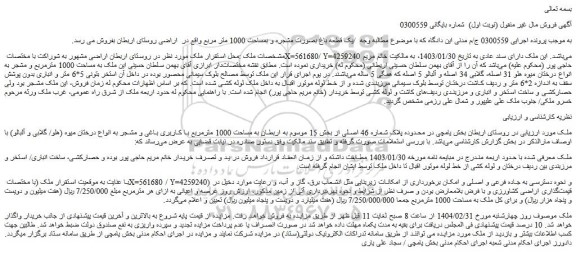 مزایده ملک 