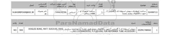 استعلام ساخت اضطراری درپوش استوانه ای ( گلدونی ) جهت داگلگهای ریفرمر زمزم1