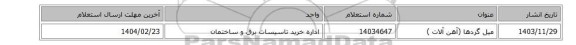 میل گردها (آهن آلات )