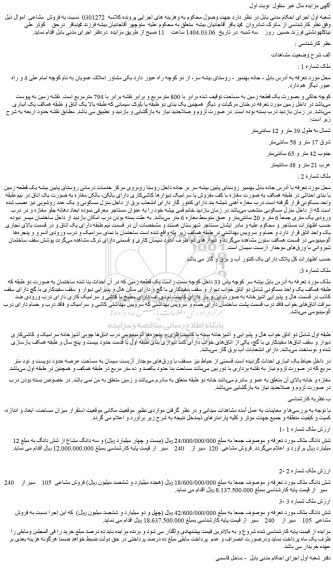 مزایده شش دانگ ملک