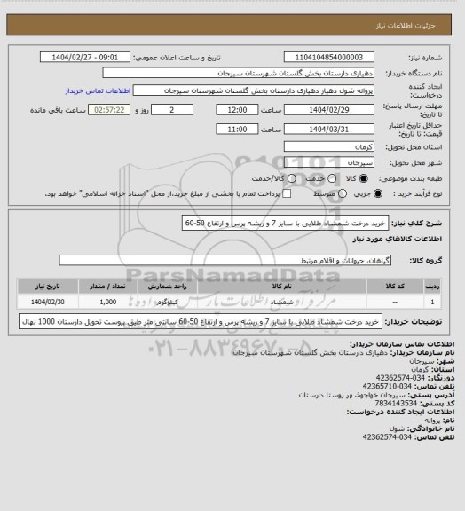 استعلام خرید درخت شمشاد طلایی با سایز 7 و ریشه پرس و ارتفاع 50-60