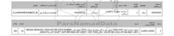 استعلام درام