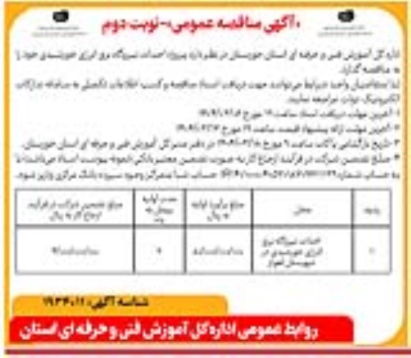 مناقصه احداث نیروگاه برق انرژی خورشیدی نوبت دوم 