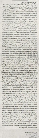 مزایده یکباب خانه به مساحت 386.36 مترمربع