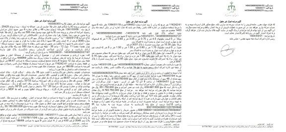 مزایده فروش یک واحد آپارتمان مسکونی به مساحت 88.67 مترمربع با پلاک ثبتی 8 فرعی از 4276 اصلی
