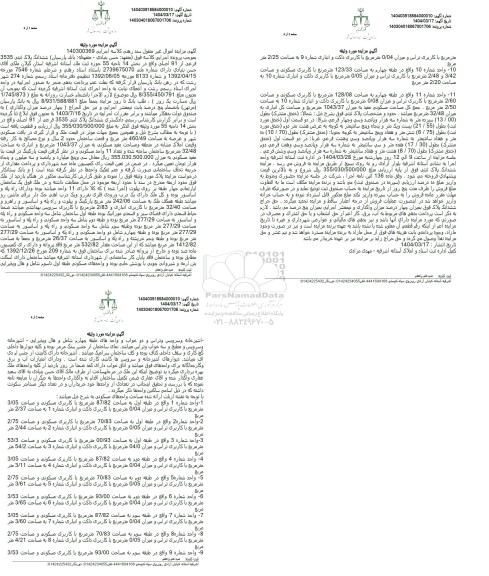 مزایده ششدانگ پلاک ثبتی 3535 فرعی از 91 اصلی