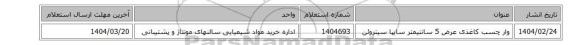 وار چسب کاغذی عرض 5 سانتیمتر سایپا سیتروئن