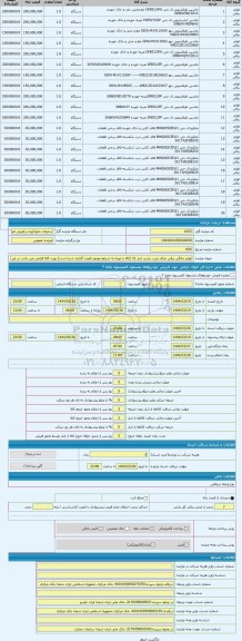 مزایده ، لوازم خانگی برقی دارای عیب. بازدید انبار 21 (کالا با توجه به شرایط موجود قیمت گذاری شده است) رویت کالا الزامی می باشد د