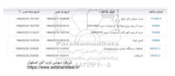استعلام تست سیلندر کلر مایع ...