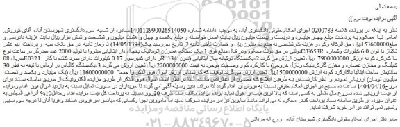 مزایده یک دستگاه همبرزن اتوماتیک یخچال دار ایتالیایی مینروا با تولید 2000 عدد همبرگر