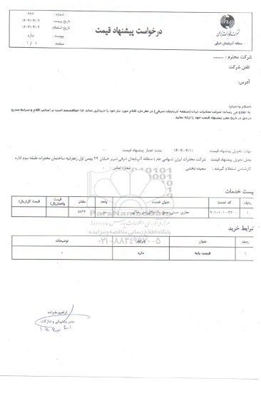 استعلام حفاری دستی عمق 120 سانتیمتر خاکی