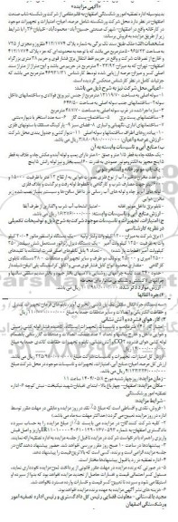 مزایده ملک به شماره پلاک 412.1774 مفروز و مجزی از 725 به مساحت 50965.23 متر مربع و ...