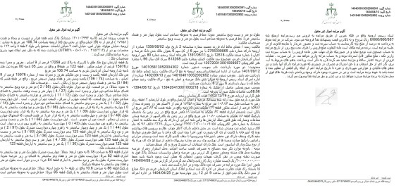 مزایده یک قطعه آپارتمان نوع ملک طلق با کاربری به پلاک ثبتی 17258 فرعی از 9 اصلی 