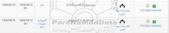 استعلام سیم جوش 6013 نمره 2.5 آما...