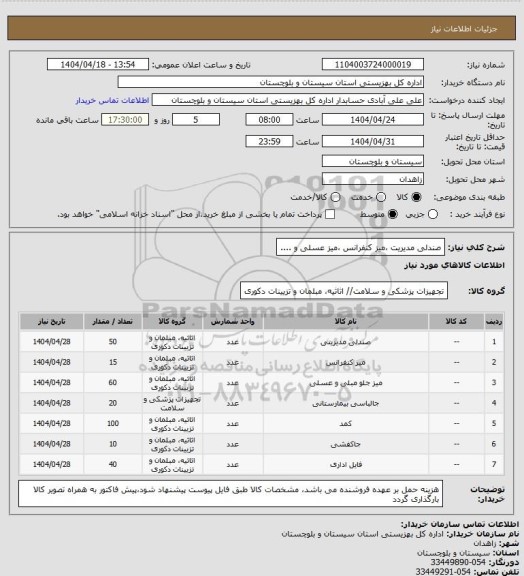 استعلام صندلی مدیریت ،میز کنفرانس ،میز عسلی و ....