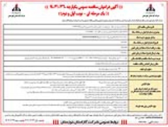مناقصه احداث 17 کیلومتر شبکه پراکنده شهری روستایی 