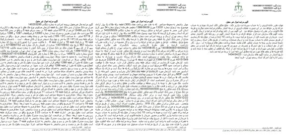 مزایده یک قطعه آپارتمان مسکونی به پلاک ثبتی 12499 فرعی از 6719 اصلی قطعه 10 به مساحت 109/57 مترمربع