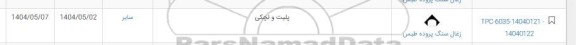 استعلام پلیت و لچکی