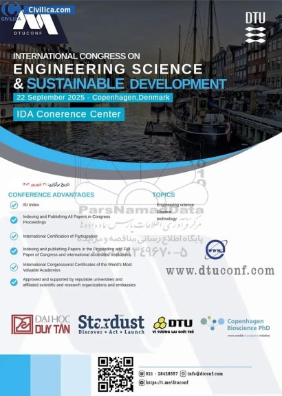 INTERNATIONAL CONGRESS ON ENGINEERING SCIENCE & SUSTAINABLE DEVELOPMENT