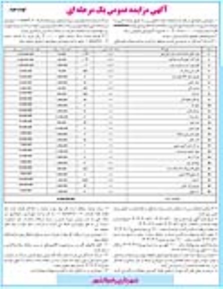 مزایده فروش ضایعات چوب انواع و اقسام اعم از هیزم پالتی الوار و ...- نوبت دوم