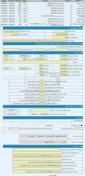مزایده ، انواع چمدان واسپیکر و موس وهدفون و اسباب بازی وغیره(2و3)