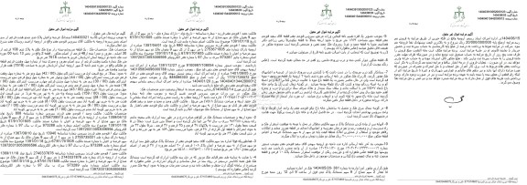 مزایده ششدانگ عرصه و اعیان پلاک ثبتی بخش 13 