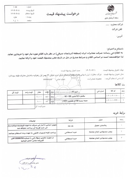  استعلام پیگتیل 5.1 متری SC-SM ...