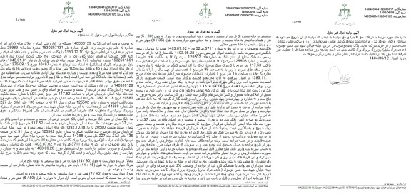 مزایده فروش پلاک ثبتی دو فرعی از سیصد و شصت و دو اصلی 