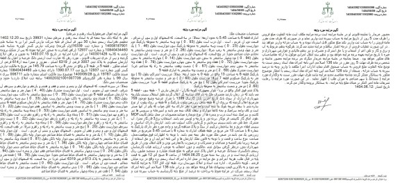 مزایده فروش آپارتمان مسکونی به پلاک ثبتی 3007 فرعی از 6319 اصلی