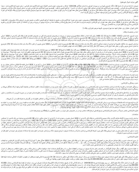 مزایده شش دانگ ملک