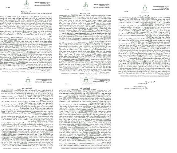 مزایده فروش یک باب مغازه به پلاک ثبتی 7368 فرعی از 157 اصلی به مساحت 48.77 مترمربع