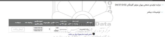 مزایده براده فسفر برنز