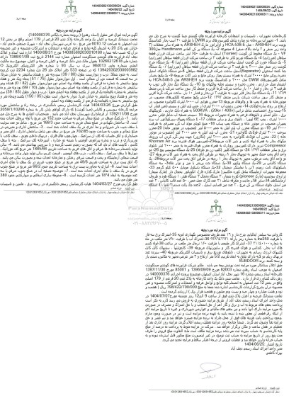 مزایده فروش تمامت ششدانگ عرصه و اعیان یک واحد کارخانه پلاک ثبتی 20 فرعی از 179 اصلی...