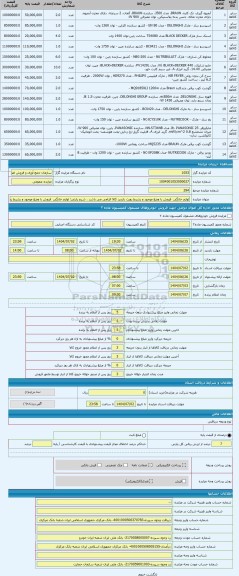 مزایده ، لوازم خانگی  فروش با وضع موجود و بشرط رویت بازدید کالا الزامی می باشد