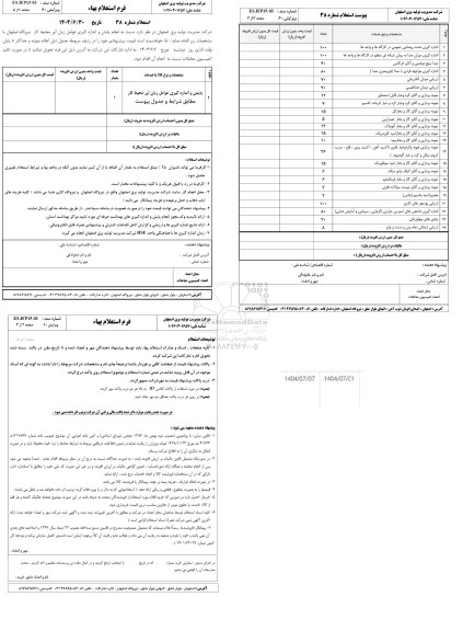 استعلام پایش و اندازه گیری عوامل زبان اور محیط کار