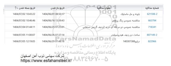 استعلام بتونه و مل ماستیک ... 