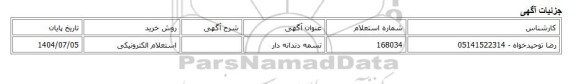 استعلام الکترونیکی، تسمه دندانه دار