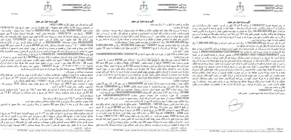 مزایده فروش ملک به مساحت 81.62 متر و سهم العرصه 28.5 مترمربع 