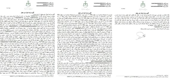 مزایده ششدانگ یک قطعه آپارتمان  مسکونی