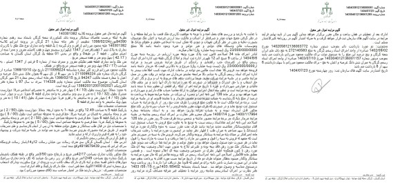 مزایده فروش یک قطعه واحد تجاری به پلاک ثبتی 7 فرعی از 1347 اصلی